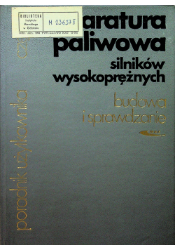 Aparatura paliwowa silników wysokoprężnych budowa i sprawdzanie