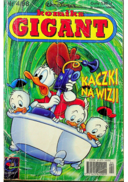 Komiks Gigant Nr 4 Kaczki na wizji