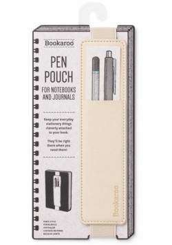 Bookaroo Pen Pouch - uchwyt na długopis beżowy