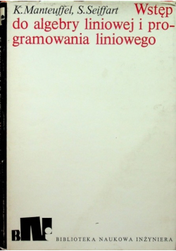 Wstęp do algebry liniowej i programowania