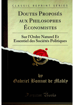 Doutes proposes a reprint
