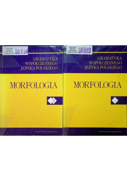 Morfologia tom I i II