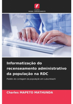 Informatização do recenseamento administrativo da população na RDC