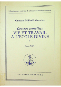 Vie et travail a lecole divine