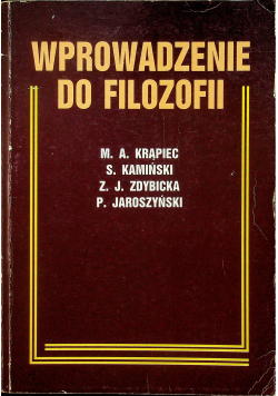Wprowadzenie do Filozofii