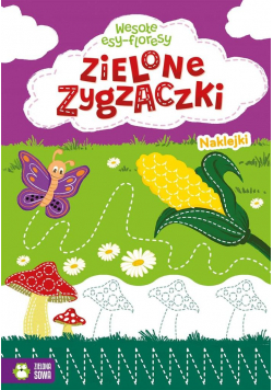 Wesołe esy-floresy. Zielone zygzaczki