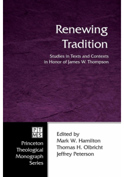 Renewing Tradition