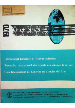 International Directory of Marine Scientists