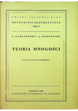 Teoria mnogości