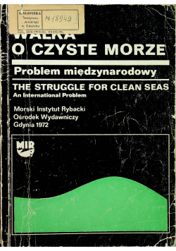 Walka o czyste morze Problem międzynarodowy