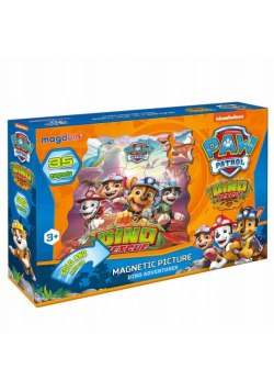 Psi Patrol. Dino adventures - zestaw magnesów