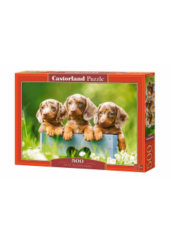 Puzzle 500 Cute Dachshunds CASTOR