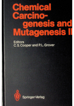 Chemical Carcionogenesis and Mutagenesis II