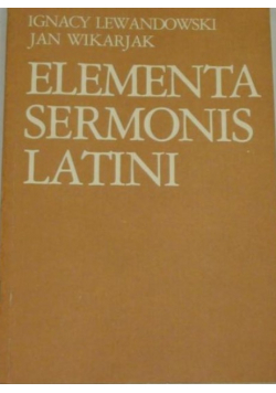 Elementa sermonis Latini