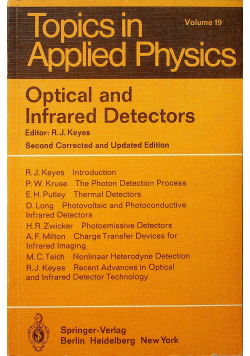 Optical and infrared detectors