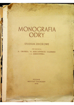 Monografia Odry 1948 r.