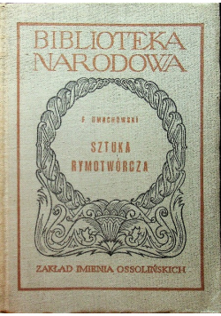 Sztuka Rymotwórcza