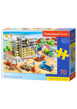Puzzle 70 el. B-070138 Big Construction Site