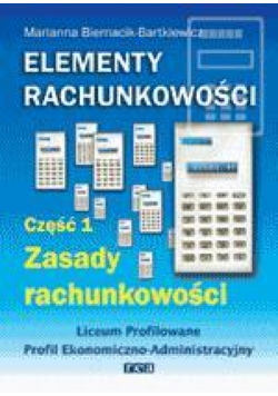 Elementy rachunkowości cz 1 LO REA