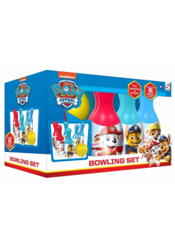 Zestaw kręgli Psi Patrol niebieski
