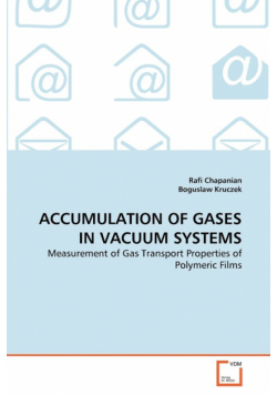 Accumulation Of Gases In Vacuum Systems