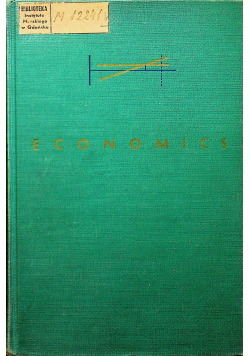 Economics an introductory analysis
