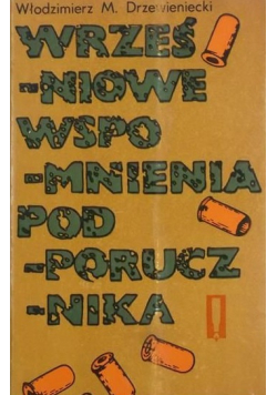Wrześniowe wspomnienia podporucznika