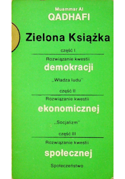 Zielona książka część I