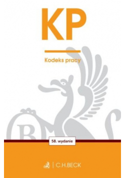 KP Kodeks pracy Wydanie 58