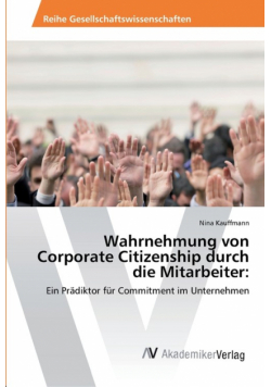 Wahrnehmung von Corporate Citizenship durch die Mitarbeiter
