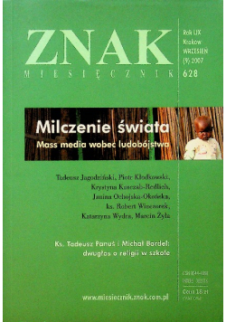 Miesięcznik Znak nr 628 / 07