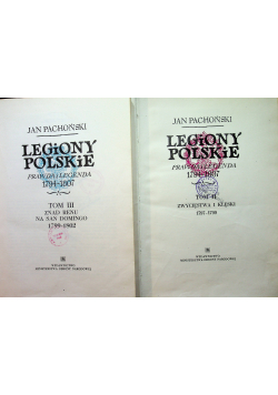 Legiony Polskie tom II i III