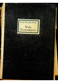 Biały Dominikanin 1921 r