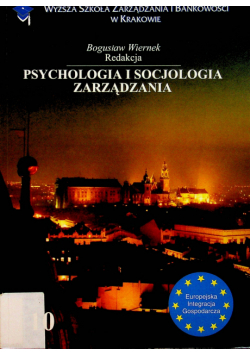 Psychologia i socjologia zarządzania