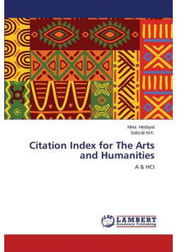 Citation Index for The Arts and Humanities