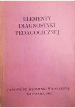 Elementy diagnostyki pedagogicznej