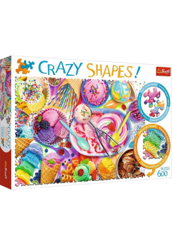 Puzzle 600 Crazy Shapes Słodkie marzenie TREFL