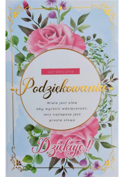 Karnet Podziękowania 2K - 092