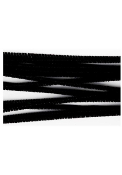 Druciki kreatywne 6mm 01 czarne