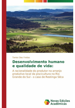 Desenvolvimento humano e qualidade de vida