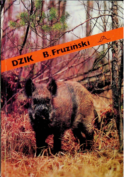 Dzik z autografem Fruzińskiego