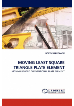 Moving Least Square Triangle Plate Element