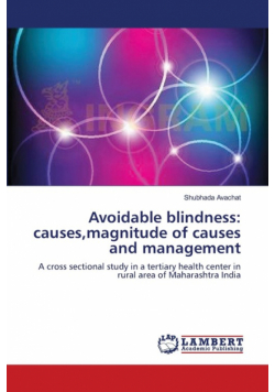 Avoidable blindness
