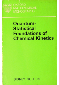 Quantum statistical foundations of chemical kinetics