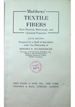 Matthews Textile fibers