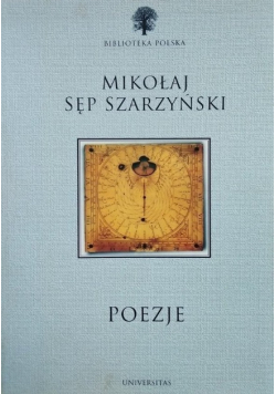 Szarzyński Poezje