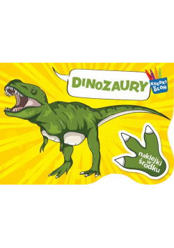 Kredki w dłoń Dinozaury