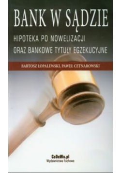 Bank w sądzie Hipoteka po nowelizacji oraz