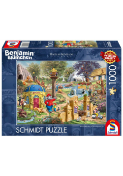 Puzzle 1000 Thomas Kinkade Słoń Benjamin