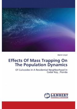Effects Of Mass Trapping On The Population Dynamics